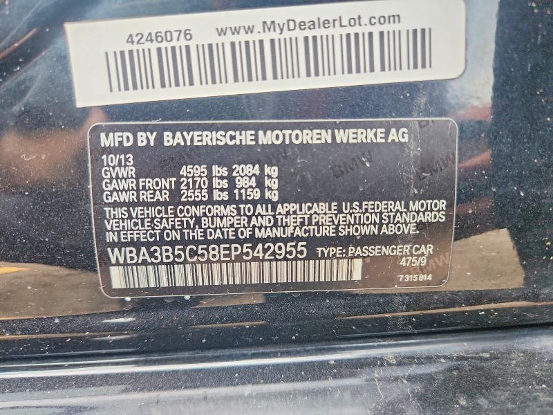 Aukcja sprzedaży 2014 Bmw 328, vin: WBA3B5C58EP542955, numer aukcji: 68815046