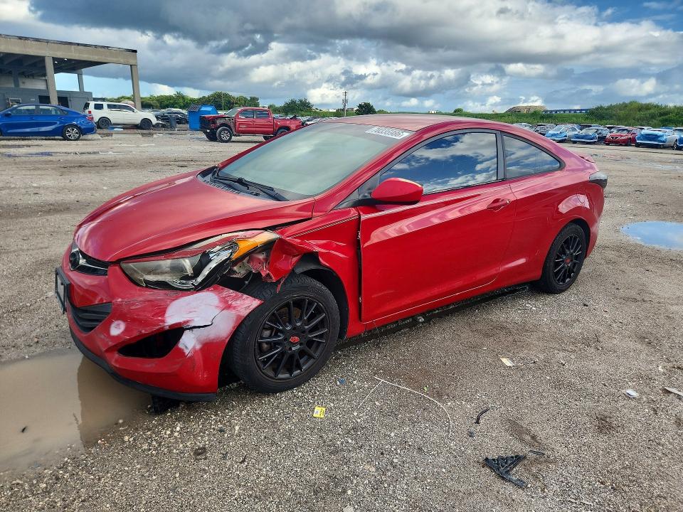 2013 Hyundai Elantra Coupe მანქანა იყიდება აუქციონზე, vin: KMHDH6AE3DU018879, აუქციონის ნომერი: 70335986