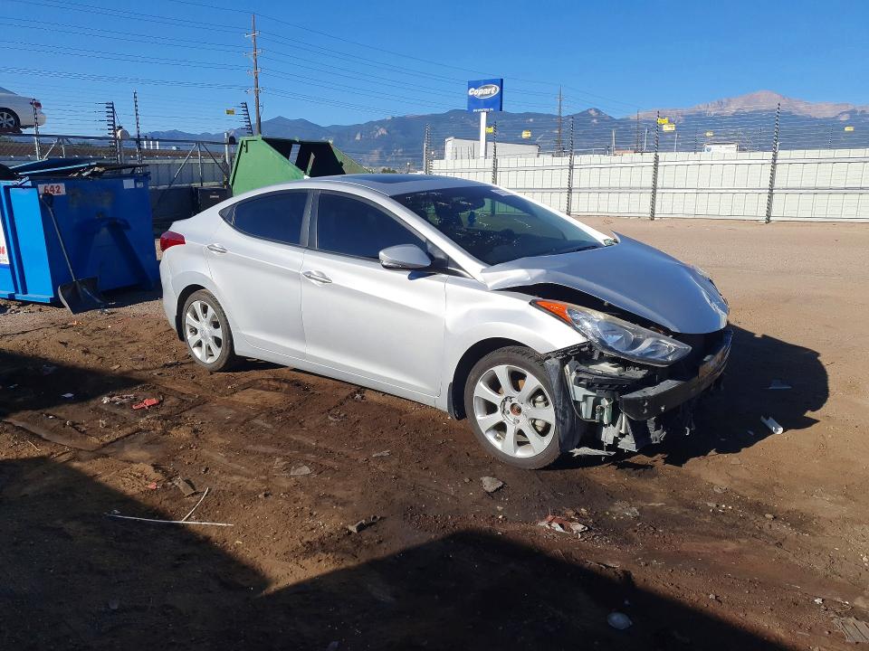 68110226 :رقم المزاد ، KMHDH4AE5DU861129 vin ، 2013 Hyundai Elantra مزاد بيع