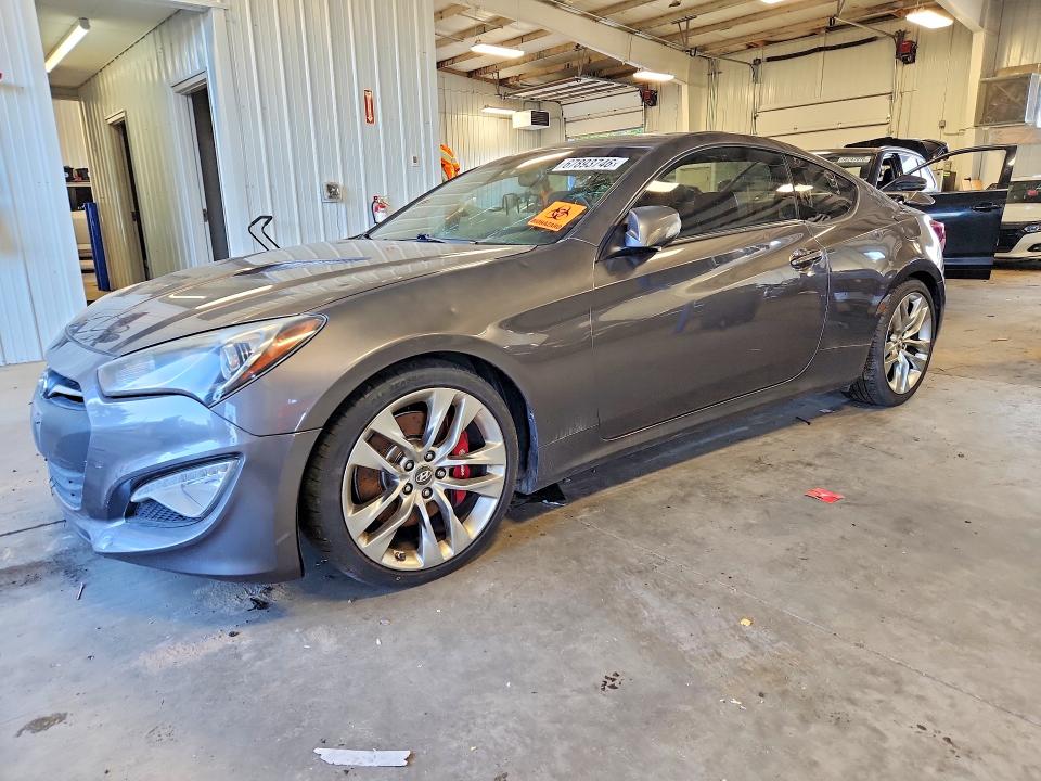 2013 Hyundai Genesis Coupe მანქანა იყიდება აუქციონზე, vin: KMHHU6KJ1DU096893, აუქციონის ნომერი: 67893746