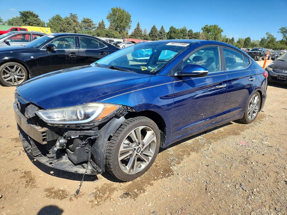 Aukcja sprzedaży 2017 Hyundai Elantra, vin: 5NPD84LF5HH012760, numer aukcji: 68372996