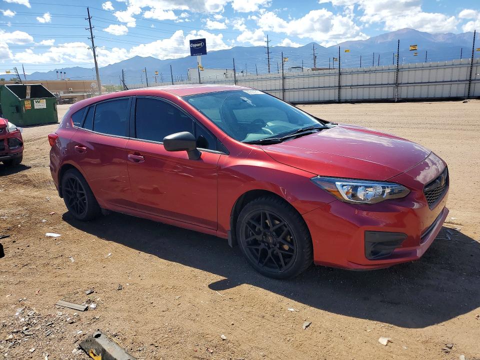 66560816 :رقم المزاد ، 4S3GTAA67J1749453 vin ، 2018 Subaru Impreza مزاد بيع