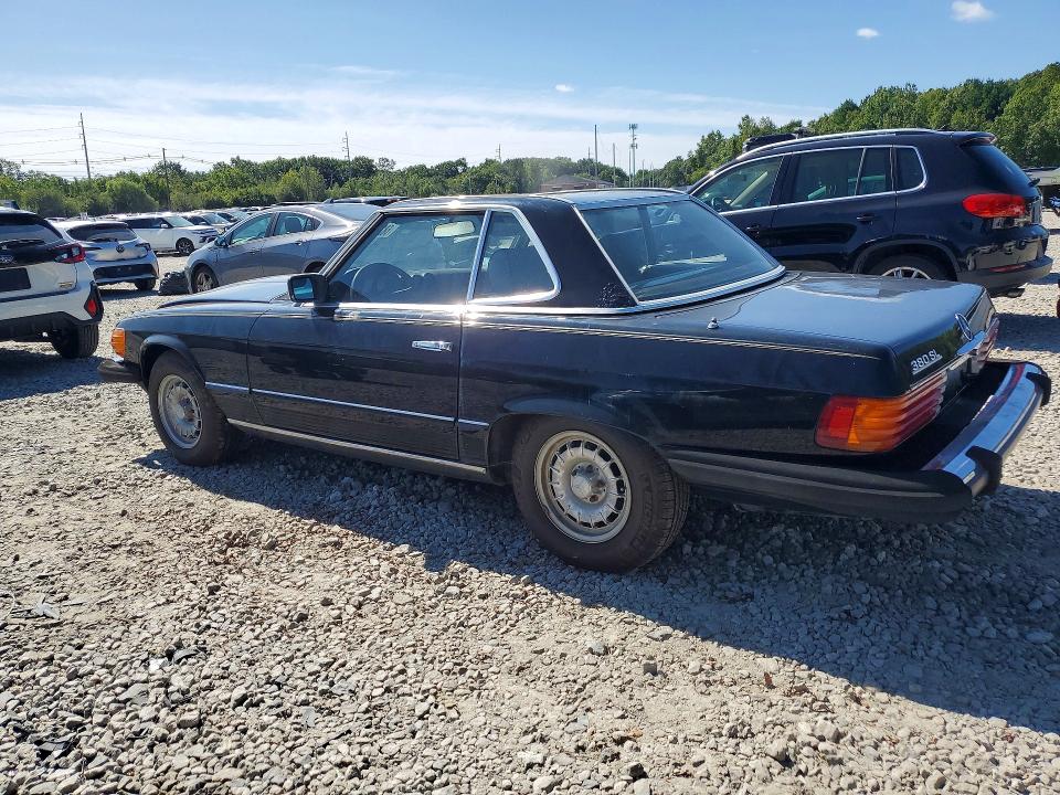 68288476 :رقم المزاد ، WDBBA45AXCB017555 vin ، 1982 Mercedes-benz 380 مزاد بيع
