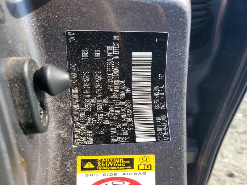 67971256 :رقم المزاد ، 5TDDZRFH4JS496279 vin ، 2018 Toyota Highlander مزاد بيع