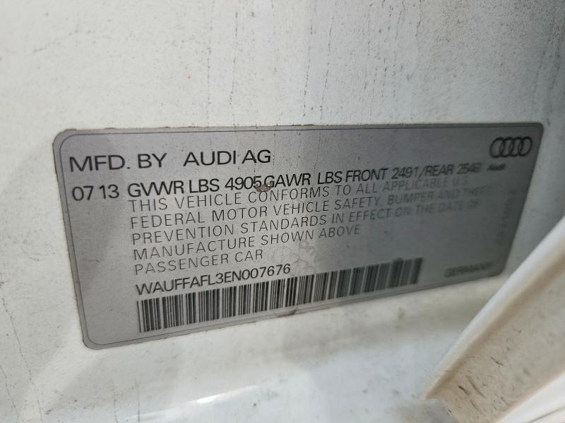 Aukcja sprzedaży 2014 Audi A4, vin: WAUFFAFL3EN007676, numer aukcji: 69210796