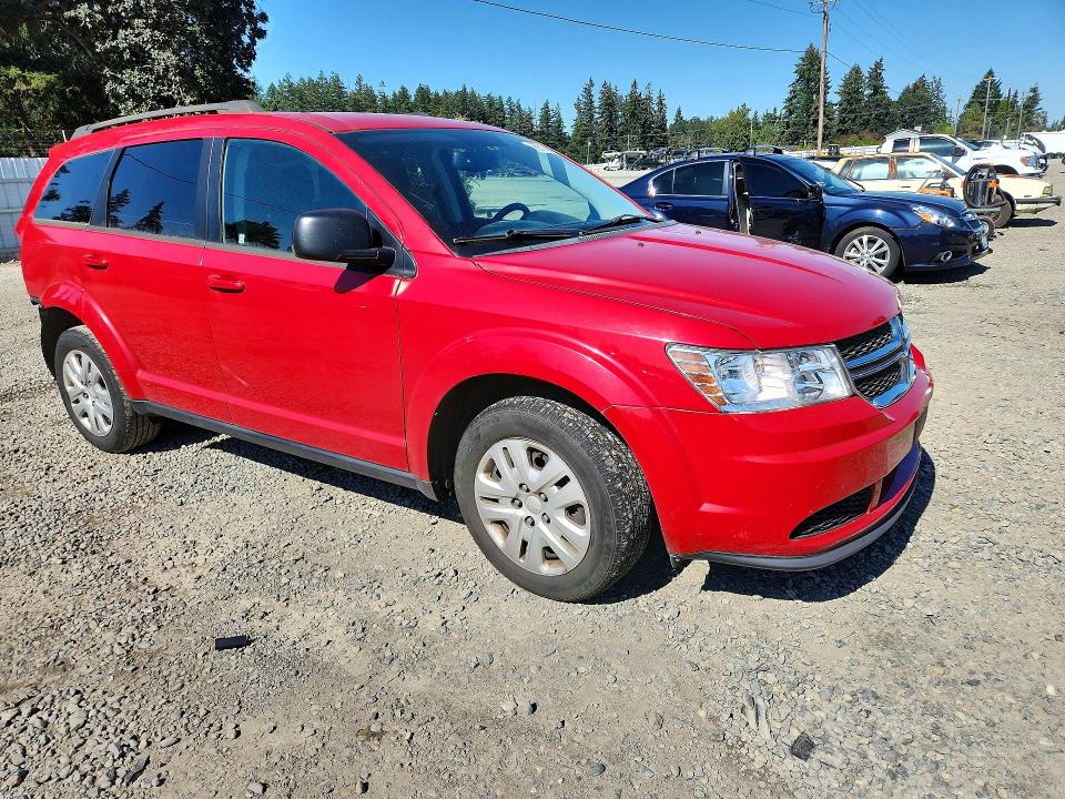 2016 Dodge Journey მანქანა იყიდება აუქციონზე, vin: 3C4PDCAB4GT207802, აუქციონის ნომერი: 69518856