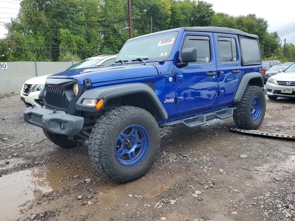 Продажа на аукционе авто 2019 Jeep Wrangler Unlimited, vin: 1C4HJXDG1KW690812, номер лота: 70690896