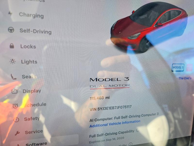 Aukcja sprzedaży 2018 Tesla Model 3, vin: 5YJ3E1EB7JF075117, numer aukcji: 67878186