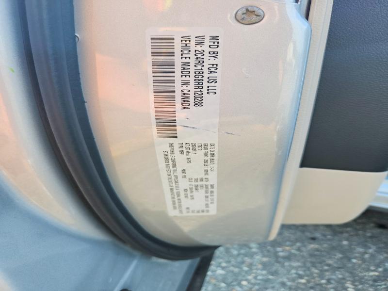 Продаж на аукціоні авто 2024 Chrysler Pacifica, vin: 2C4RC1BG8RR120288, номер лоту: 67016386