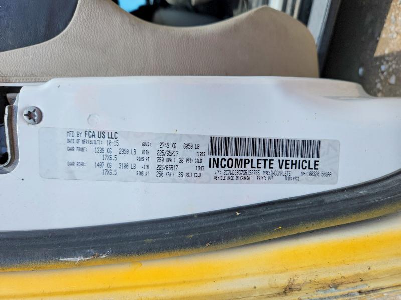 Продажа на аукционе авто 2016 Dodge Grand Caravan, vin: 2C7WDGBG7GR152765, номер лота: 67917916