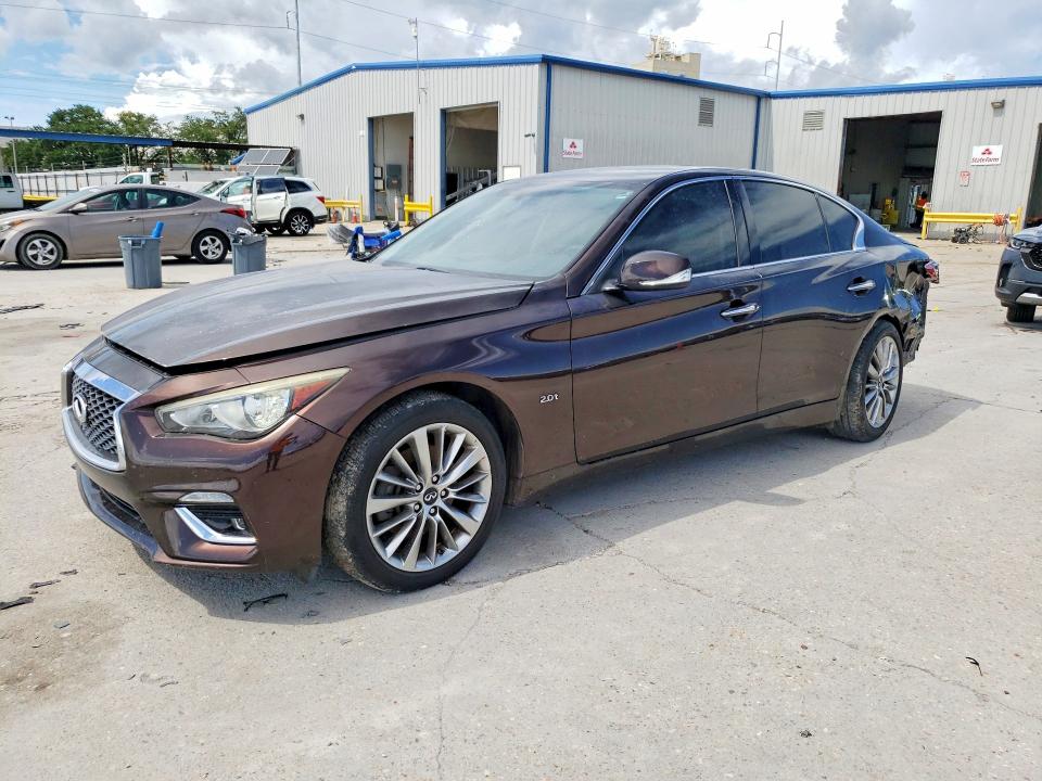 Продаж на аукціоні авто 2018 Infiniti Q50, vin: JN1CV7AR8JM280803, номер лоту: 67349226