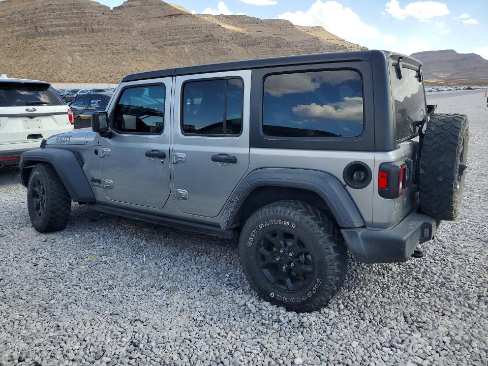 Auction sale of the 2020 Jeep Wrangler Unlimited, vin: 1C4HJXDG3LW169270, lot number: 69161926