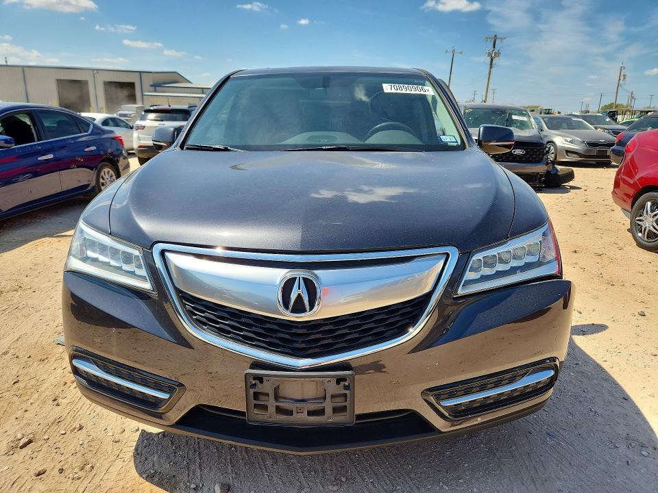 70890906 :رقم المزاد ، 5FRYD3H26EB015396 vin ، 2014 Acura Mdx مزاد بيع