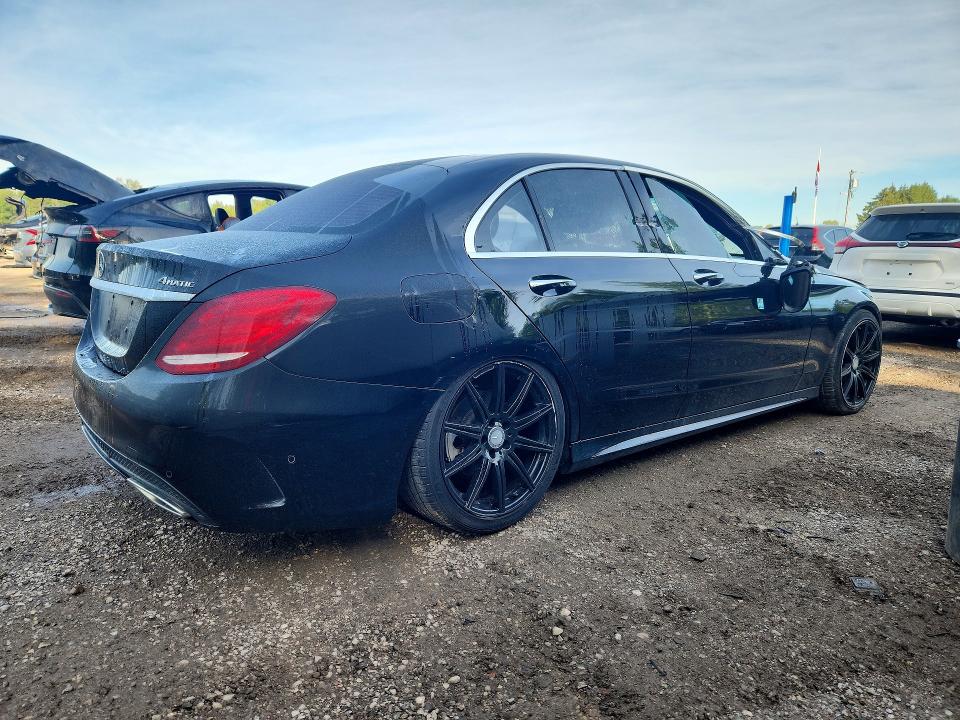 66666806 :رقم المزاد ، 55SWF6GB3FU063296 vin ، 2015 Mercedes-benz C مزاد بيع