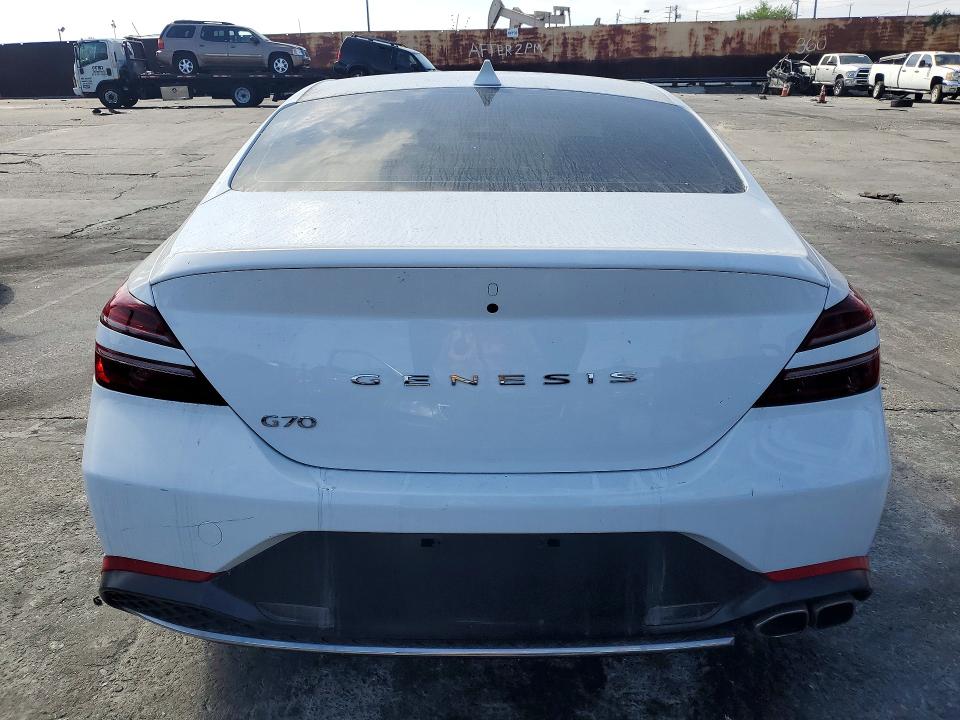 2022 Genesis G70 მანქანა იყიდება აუქციონზე, vin: KMTG34TA5NU097702, აუქციონის ნომერი: 70357036