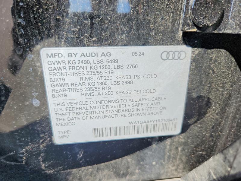 Продаж на аукціоні авто 2024 Audi Q5, vin: WA1GAAFY1R2108461, номер лоту: 67922456