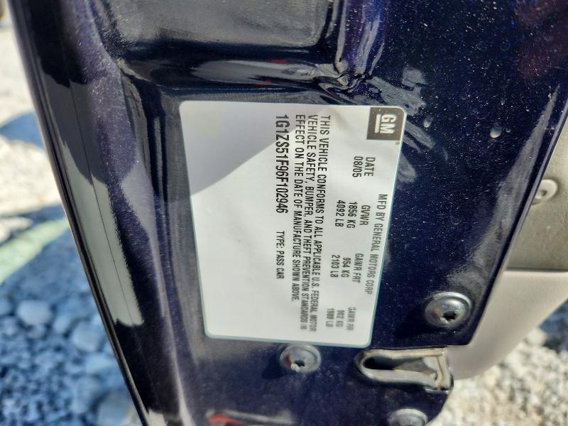 Aukcja sprzedaży 2006 Chevrolet Malibu, vin: 1G1ZS51F96F102946, numer aukcji: 70287426