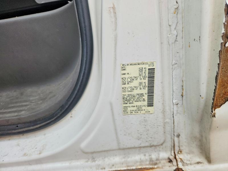 68681686 :رقم المزاد ، 1N6BF0LY9KN810142 vin ، 2019 Nissan Nv مزاد بيع