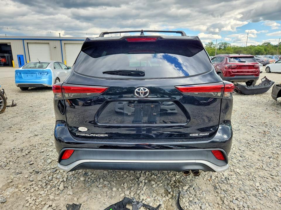 2022 Toyota Highlander მანქანა იყიდება აუქციონზე, vin: 5TDJZRBH2NS196836, აუქციონის ნომერი: 67805456
