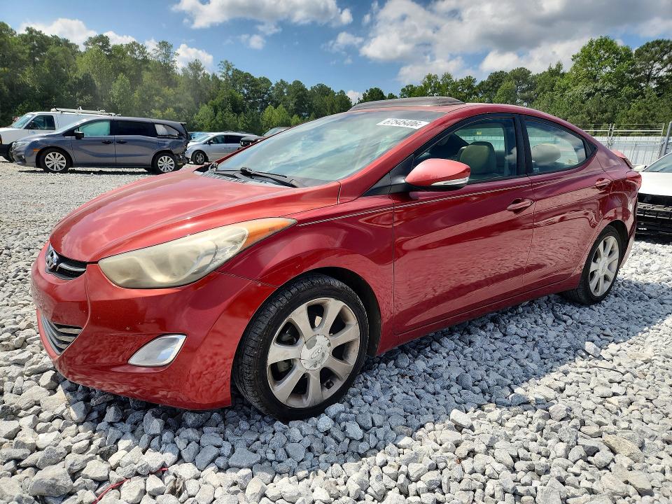 2013 Hyundai Elantra მანქანა იყიდება აუქციონზე, vin: KMHDH4AE2DU865817, აუქციონის ნომერი: 67545406