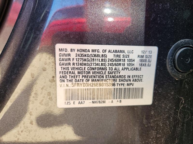 70890906 :رقم المزاد ، 5FRYD3H26EB015396 vin ، 2014 Acura Mdx مزاد بيع