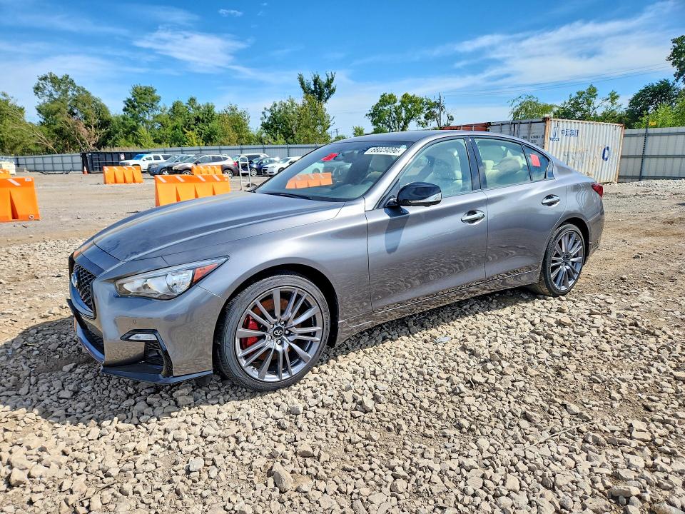 2023 Infiniti Q50 მანქანა იყიდება აუქციონზე, vin: JN1FV7DR9PM590735, აუქციონის ნომერი: 68029096