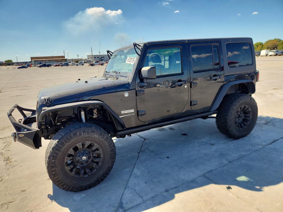 2012 Jeep Wrangler Unlimited მანქანა იყიდება აუქციონზე, vin: 1C4HJWDG8CL221679, აუქციონის ნომერი: 67220176