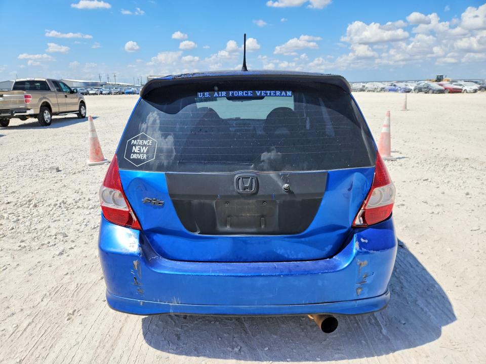69983236 :رقم المزاد ، JHMGD38647S023288 vin ، 2007 Honda Fit مزاد بيع