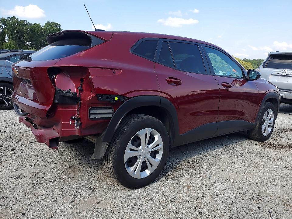 2025 Chevrolet Trax მანქანა იყიდება აუქციონზე, vin: KL77LFEP6SC147002, აუქციონის ნომერი: 69115236