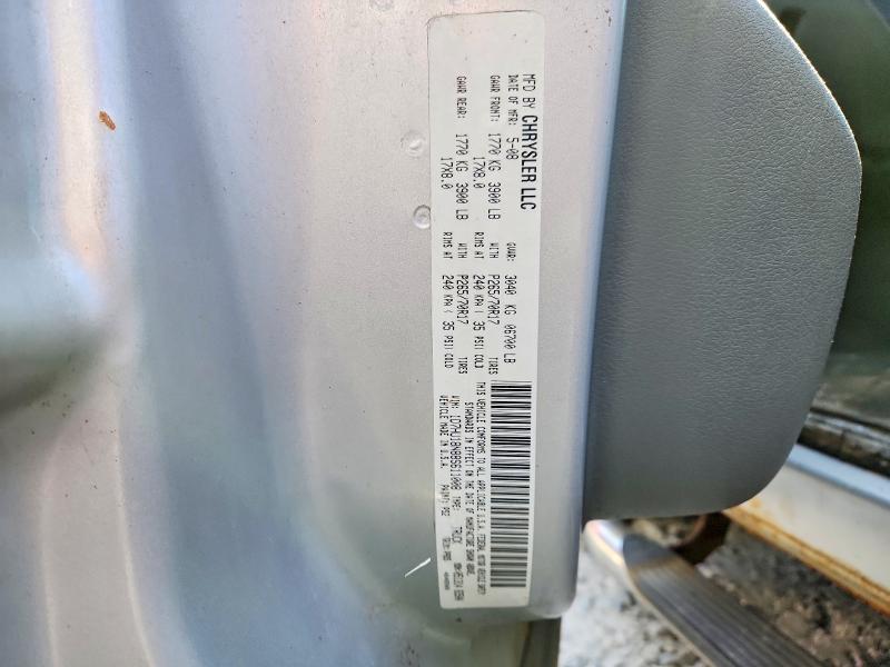 2008 Dodge Ram 1500 მანქანა იყიდება აუქციონზე, vin: 1D7HU18N88S611008, აუქციონის ნომერი: 69395236