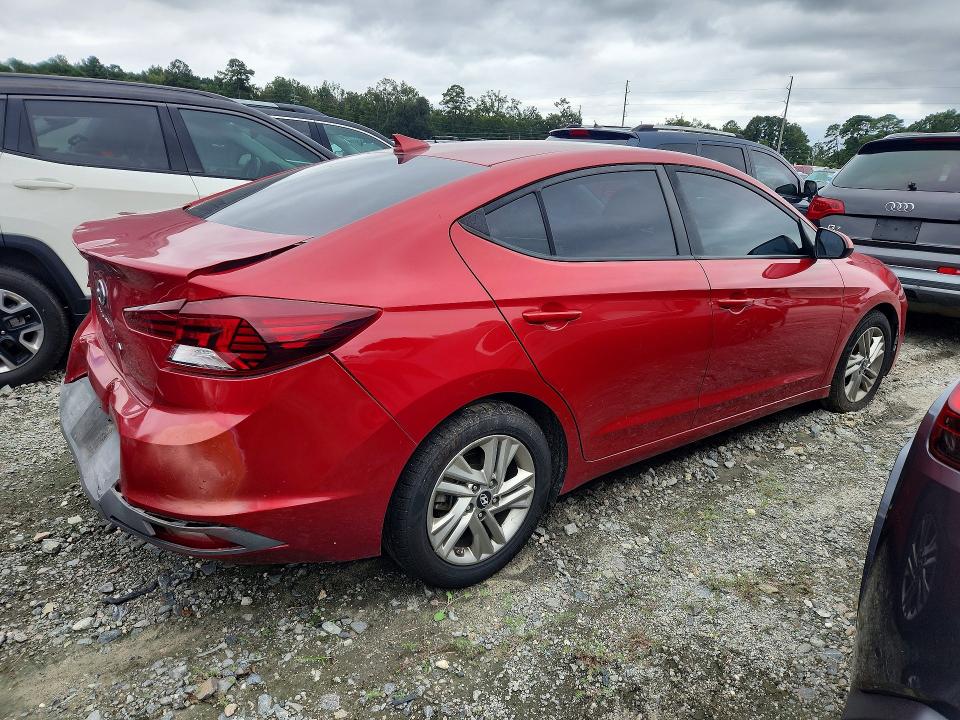 2019 Hyundai Elantra მანქანა იყიდება აუქციონზე, vin: 5NPD84LF9KH423540, აუქციონის ნომერი: 69921716