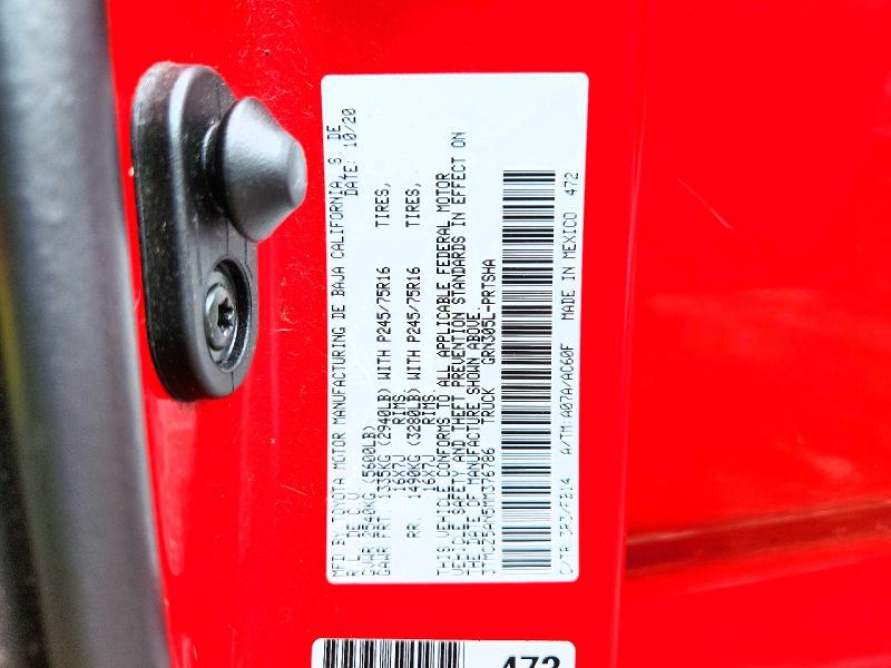 70519226 :رقم المزاد ، 3TMCZ5AN5MM376786 vin ، 2021 Toyota Tacoma مزاد بيع