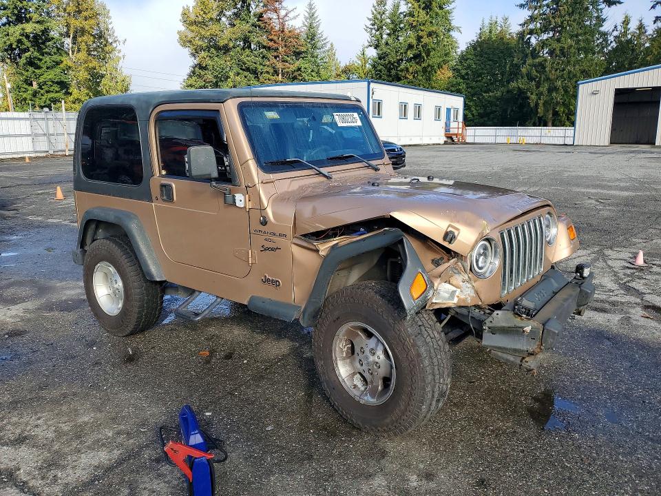 70802326 :رقم المزاد ، 1J4FA49S1YP713263 vin ، 2000 Jeep Wrangler / Tj مزاد بيع