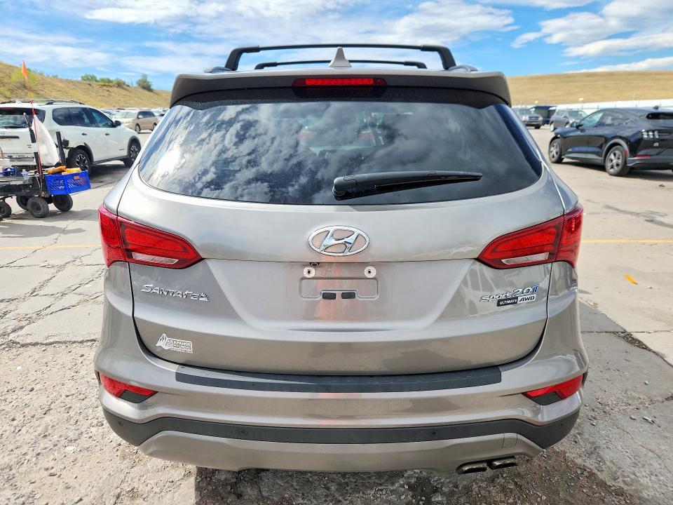2017 Hyundai Santa Fe Sport მანქანა იყიდება აუქციონზე, vin: 5XYZWDLA7HG413301, აუქციონის ნომერი: 68026916