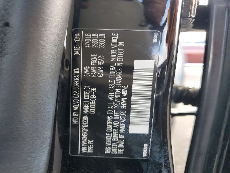 Aukcja sprzedaży 2015 Volvo V60, vin: YV140MEK2F1242384, numer aukcji: 69292776