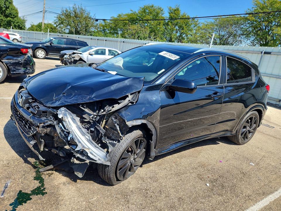 68798036 :رقم المزاد ، 3CZRU6H10NM757734 vin ، 2022 Honda Hr-v مزاد بيع