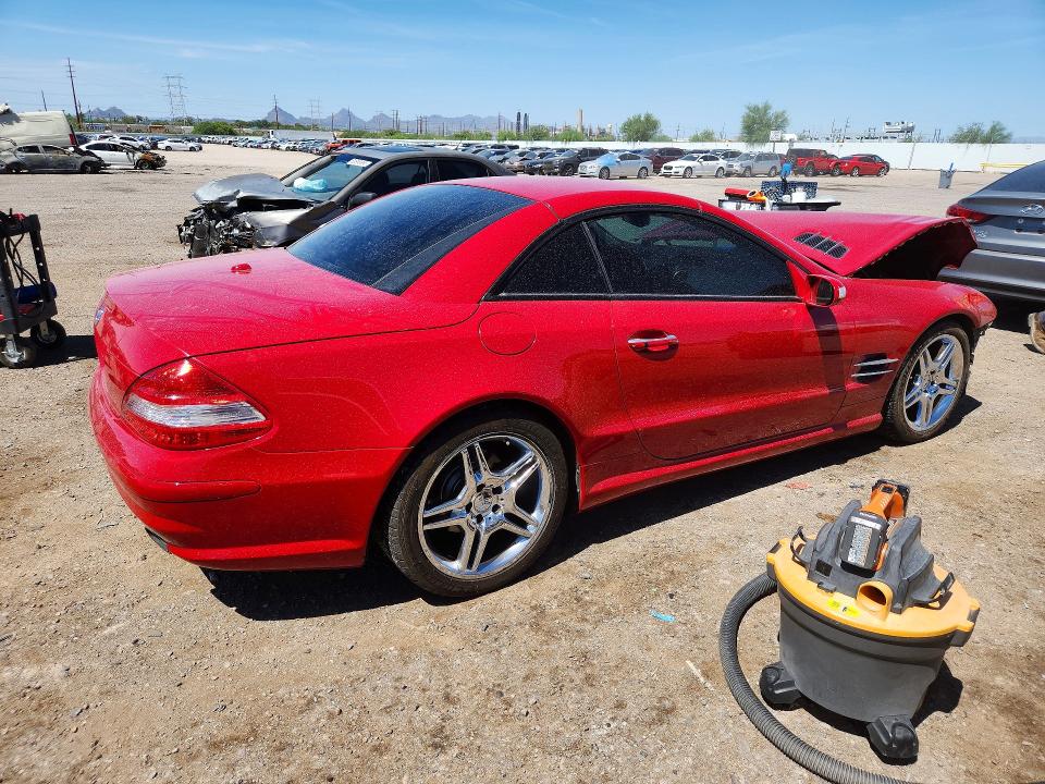 68858156 :رقم المزاد ، WDBSK71F37F131881 vin ، 2007 Mercedes-benz Sl مزاد بيع