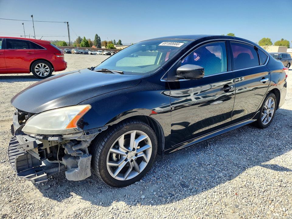 69180666 :رقم المزاد ، 3N1AB7AP2EL635348 vin ، 2014 Nissan Sentra مزاد بيع