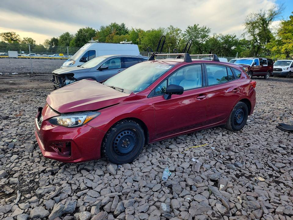 2019 Subaru Impreza მანქანა იყიდება აუქციონზე, vin: 4S3GTAA65K3724945, აუქციონის ნომერი: 70512316