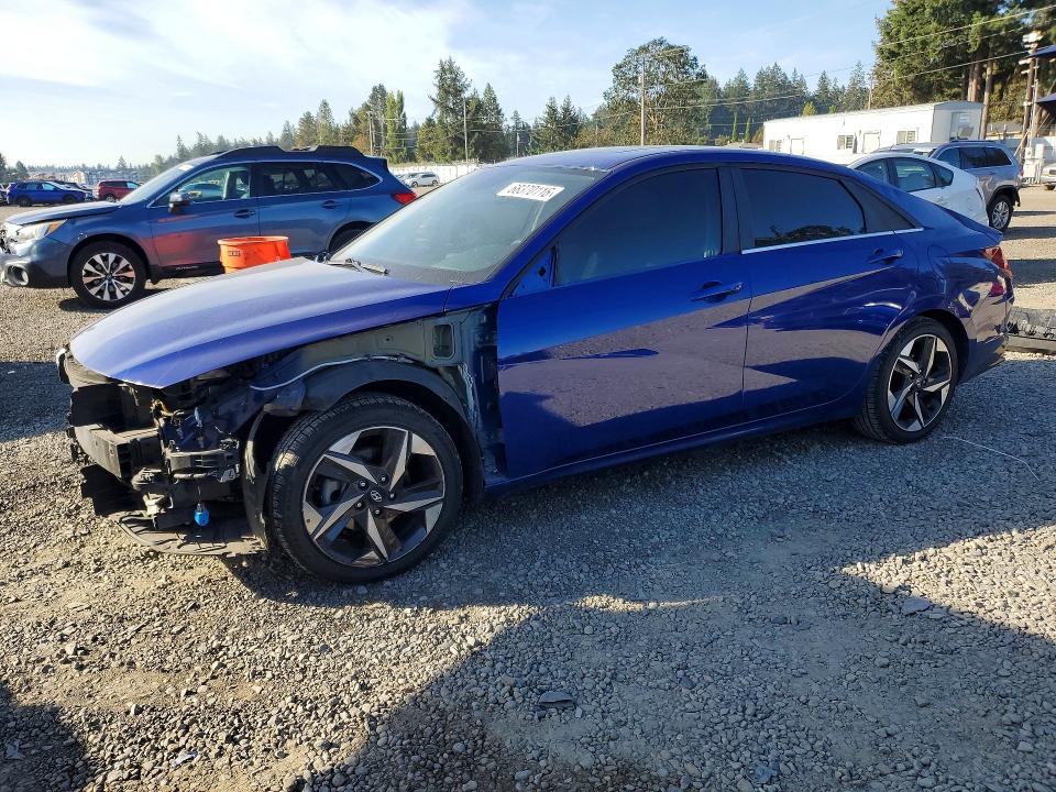 Продажа на аукционе авто 2021 Hyundai Elantra, vin: 5NPLN4AG4MH025350, номер лота: 68370116