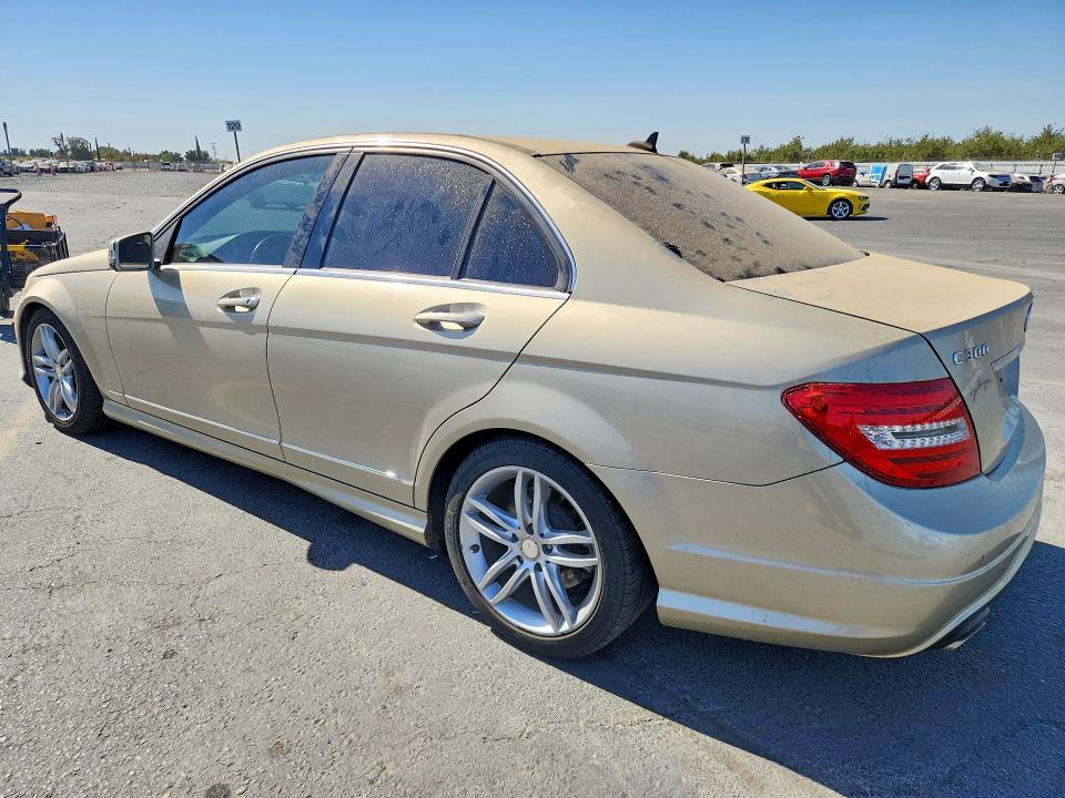 2012 Mercedes-benz C მანქანა იყიდება აუქციონზე, vin: WDDGF8BB6CF863189, აუქციონის ნომერი: 71214446