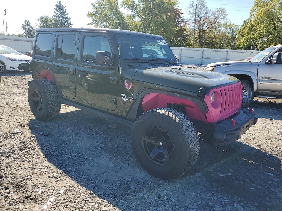 2021 Jeep Wrangler Unlimited მანქანა იყიდება აუქციონზე, vin: 1C4HJXFG1MW564451, აუქციონის ნომერი: 71101726