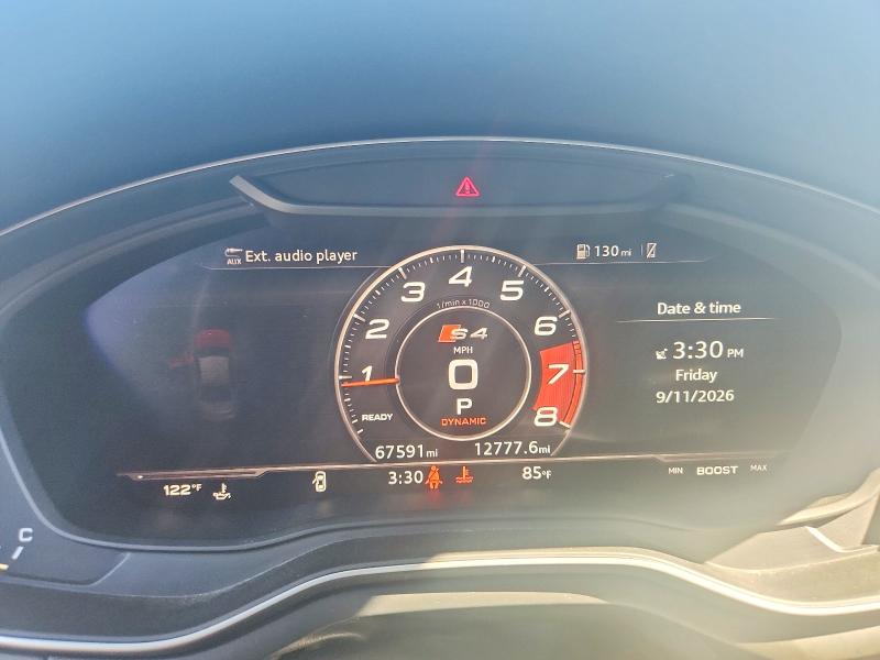 Продажа на аукционе авто 2018 Audi S4, vin: WAUC4AF45JA234662, номер лота: 66783366