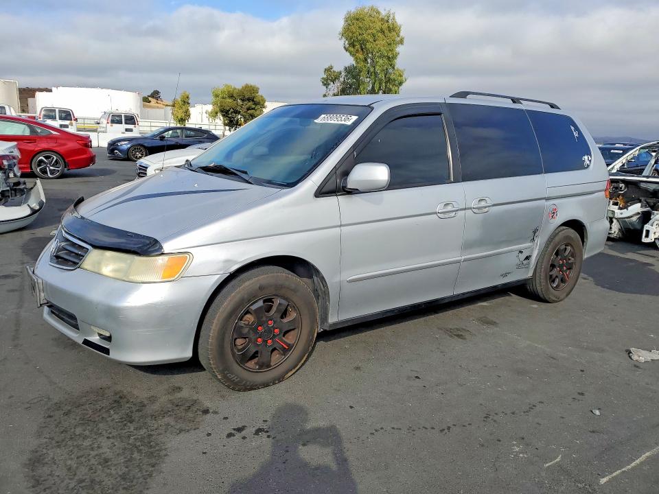 2002 Honda Odyssey მანქანა იყიდება აუქციონზე, vin: 5FNRL18932B032985, აუქციონის ნომერი: 68809536