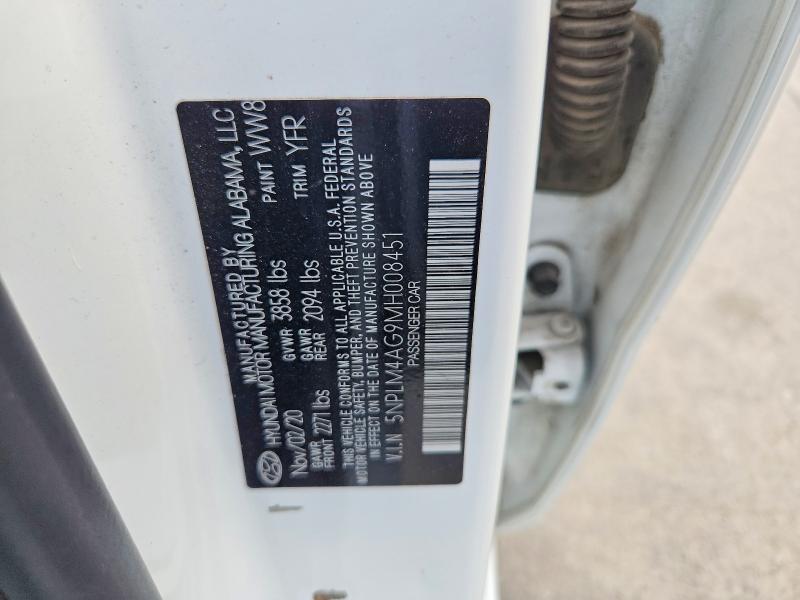Продаж на аукціоні авто 2021 Hyundai Elantra, vin: 5NPLM4AG9MH008451, номер лоту: 68049076