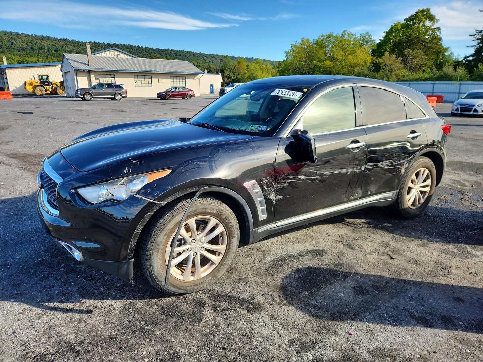 Auction sale of the 2017 Infiniti Qx70, vin: JN8CS1MU5HM143478, lot number: 70623536