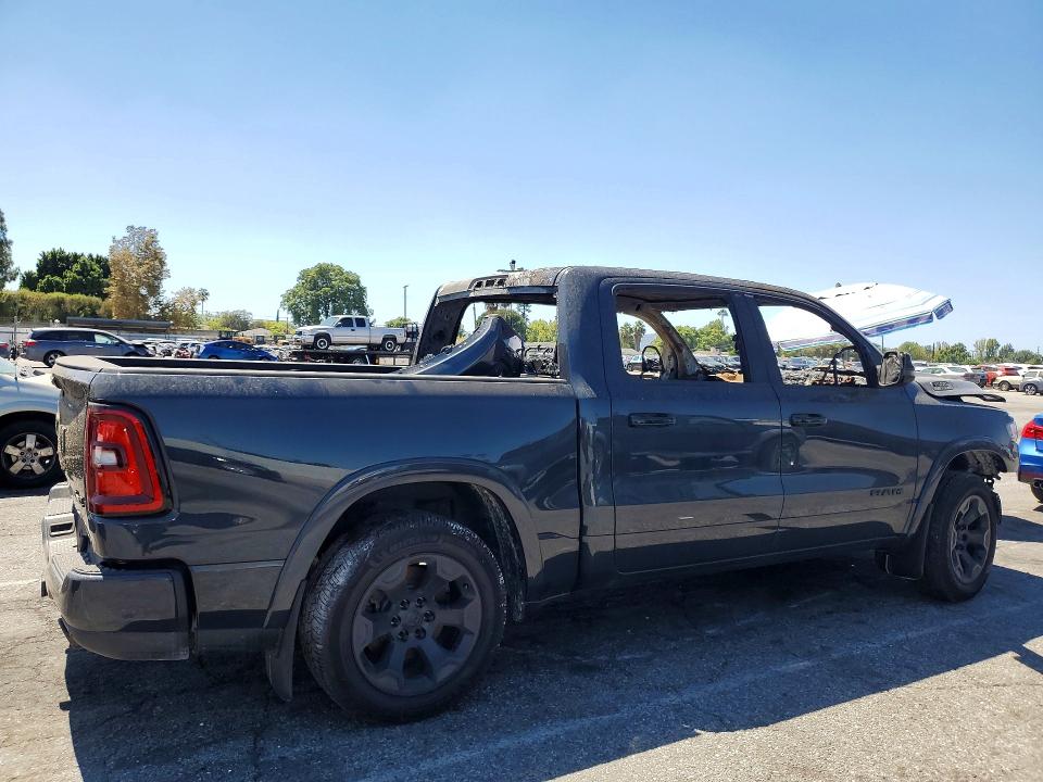 2025 Ram 1500 მანქანა იყიდება აუქციონზე, vin: 1C6SRFFPXSN758902, აუქციონის ნომერი: 66997876