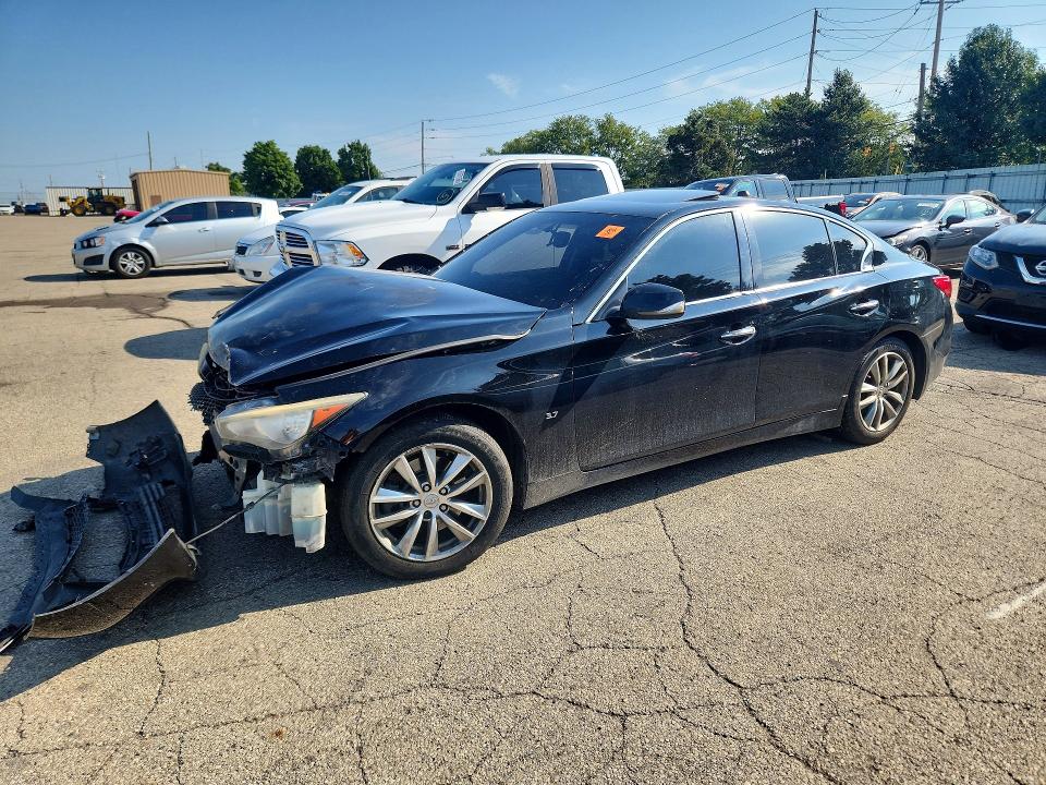 Продажа на аукционе авто 2014 Infiniti Q50, vin: JN1BV7AR6EM698102, номер лота: 68214966