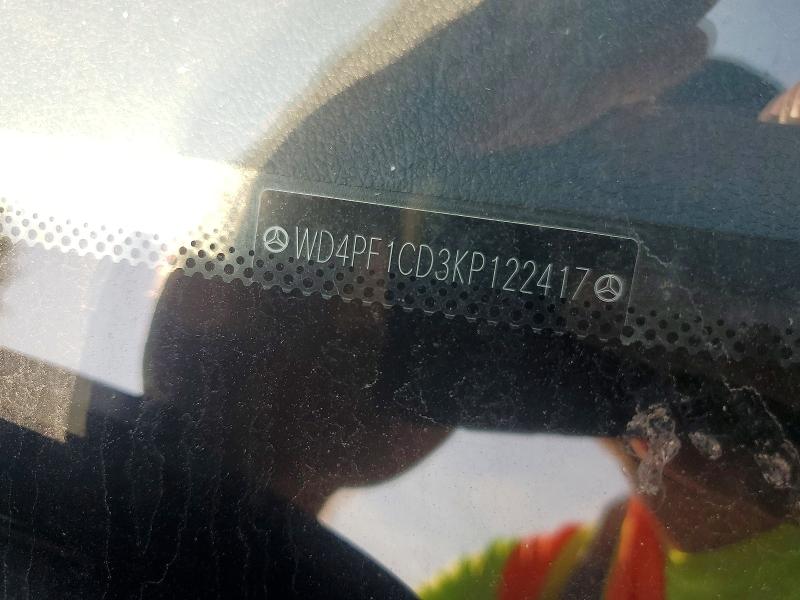Aukcja sprzedaży 2019 Mercedes-benz Sprinter, vin: WD4PF1CD3KP122417, numer aukcji: 67805806