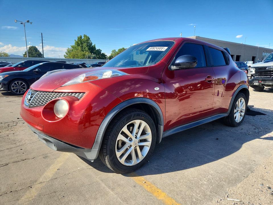 2013 Nissan Juke მანქანა იყიდება აუქციონზე, vin: JN8AF5MV1DT213909, აუქციონის ნომერი: 69924986